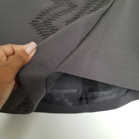 Couture Embroidered Skirt - Picture 4 of 5